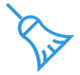 social medium cleaner icon